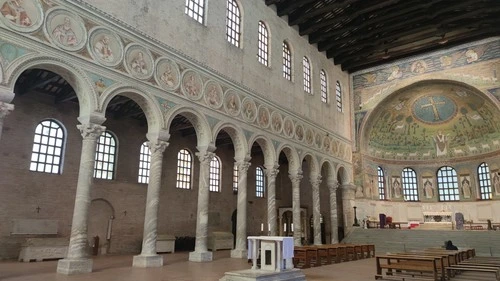 Basilica di Sant'Apollinare in Classe - From Inside, Italy