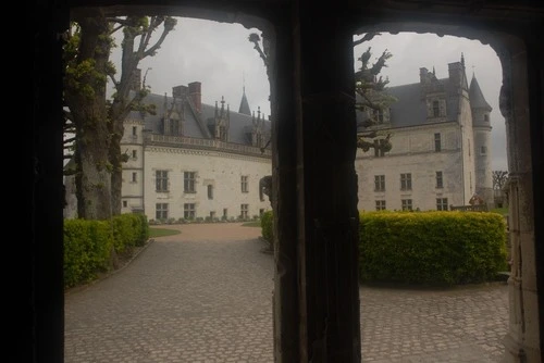 Château Royal d'Amboise - 从 Chapel of Saint-Hubert, France