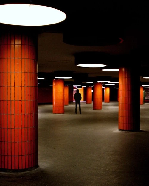 Messe Nord Train Station - From Inside, Germany