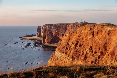 Rote Klippen Helgoland - Des de Medelst Hörn, Germany