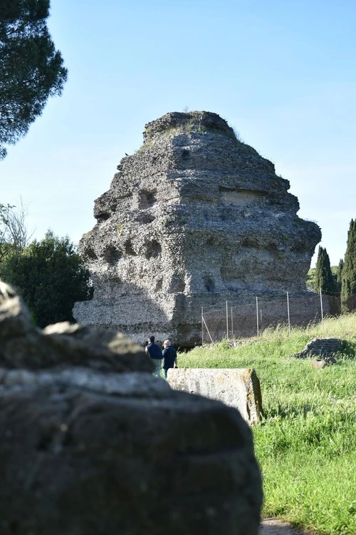 Mausoleo Piramidale - From Via Appia Antica, Italy