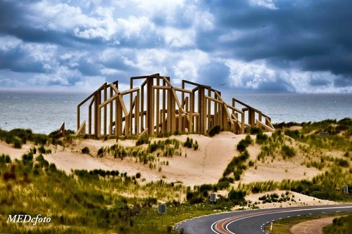 Zandwacht Maasvlakte 2 - Desde Vanaf de weg, Netherlands