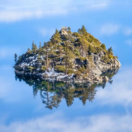 Fannette Island - Aus Emerald Bay, United States