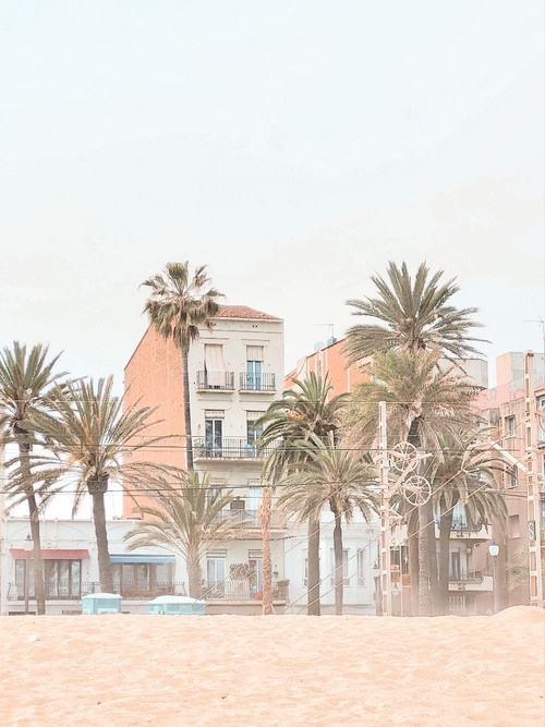 Rambla De Badalona - Dari Passeig Marítim, Spain