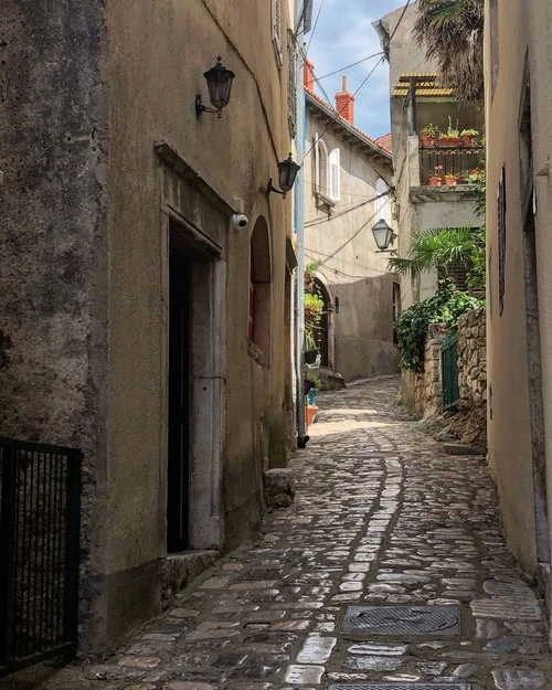 Krk's Streets - From Nikole Udina Algarottia Street, Croatia