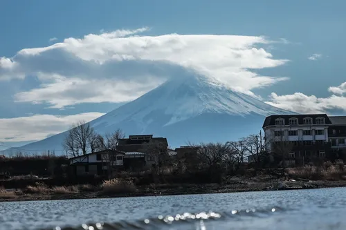 Mount Fuji - จาก Rokkakudo, Japan