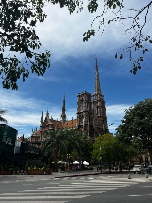 Iglesia de los Capuchinos - Desde Sanatorio Allende, Argentina