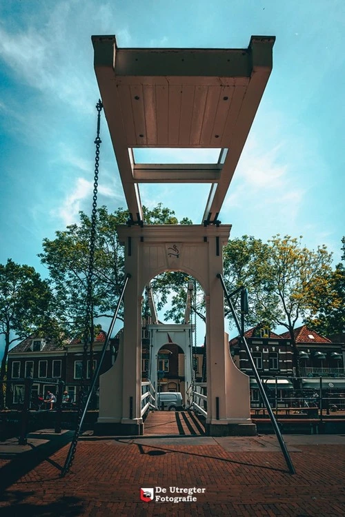 Historical Bridge - Từ West Side, Netherlands