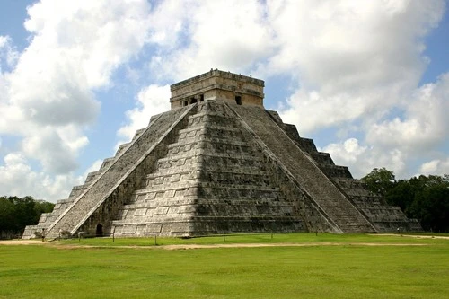 El Castillo - Desde Templo de las Grandes Mesas, Mexico