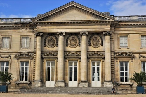 Chateau de Compiegne - Depuis Parco di Chateau, France