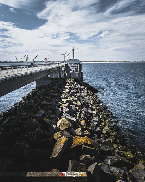 Storm Surge Barrier - De Beach, Netherlands