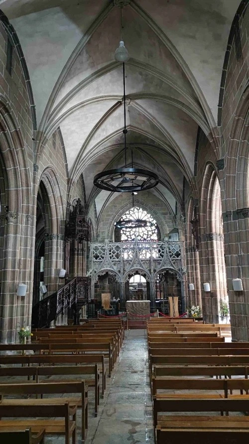 Basilica of Our Lady - Din Inside, France