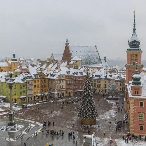 Castle Square - من Viewing deck on the St. Anna church., Poland