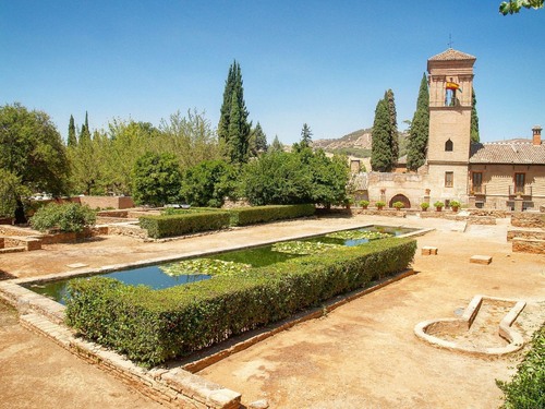 Convento de San Francisco - 从 Jardines Nuevos, Spain