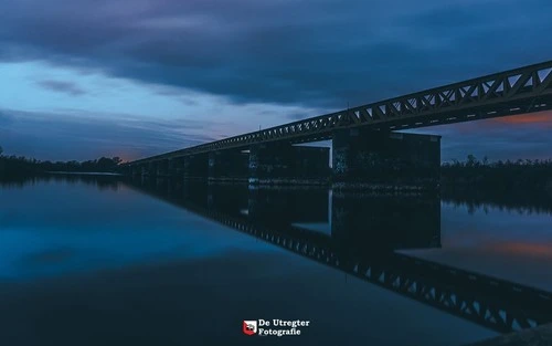 Moerputten Bridge - Desde East point, Netherlands