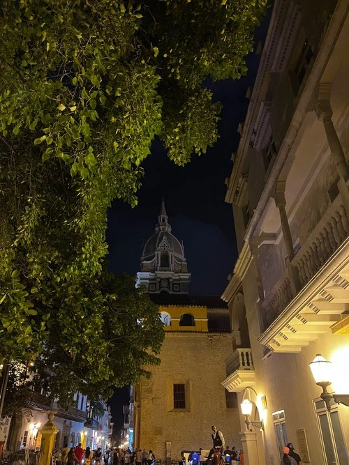 Catedral de Santa Catalina de Alejandría - から Plaza de Bolívar, Colombia