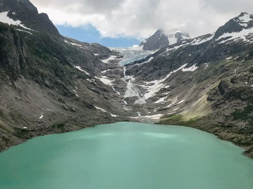 Triftsee Glacier - Desde Trift Bridge, Switzerland