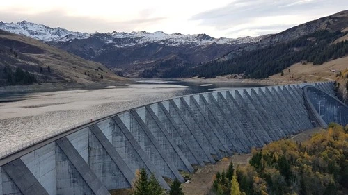 Barrage de Roselend - France