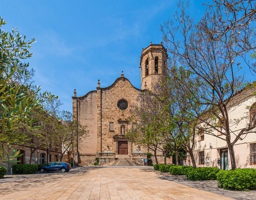 Parroquia De Sant Baldiri - From Plaça Mossèn Jaume Oliveras, Spain