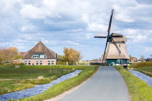 Groetermolen - から Hargerweg, Netherlands