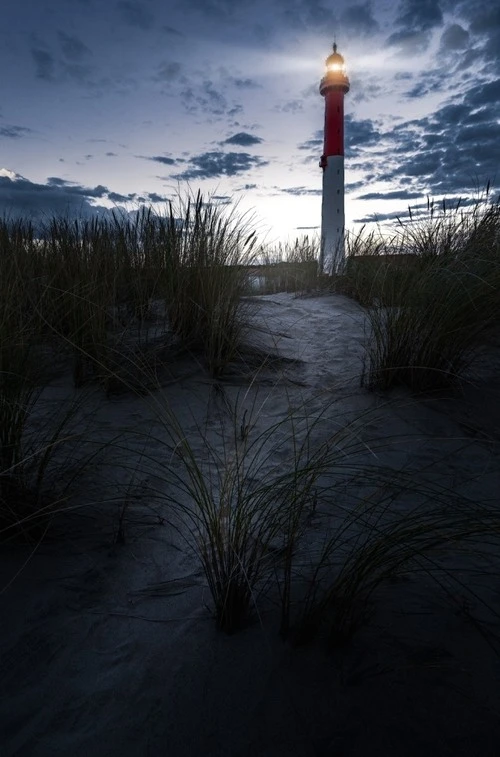 La Coubre Lighthouse - Aus Sand, France