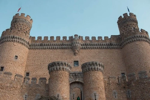 Castillo de Manzanares El Real - Desde Entrada, Spain