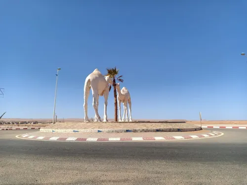 Camels Sculpture - Morocco