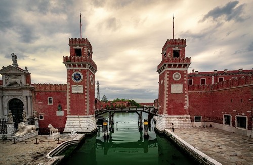 Venetian Arsenal - Aus Bridge, Italy