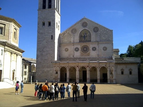 Duomo di Spoleto - Frá Entrance, Italy