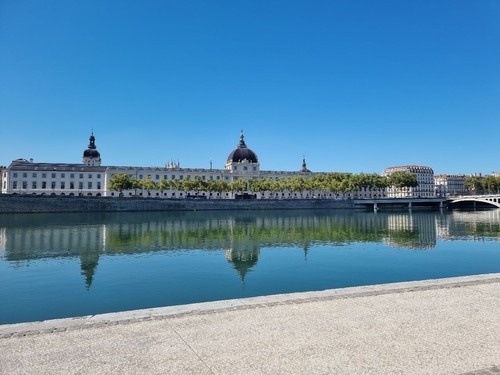 Grand Hôtel-Dieu - From Riverside, France