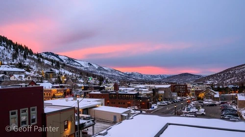 Park City - Desde Park City municipal parking deck, United States