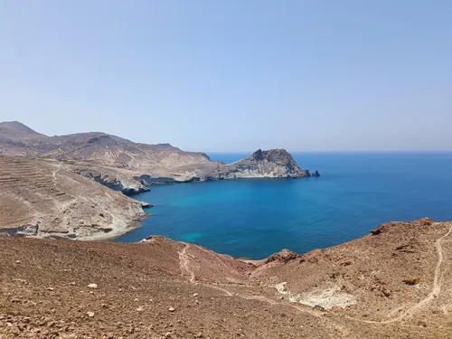 Three Forks Beach - İtibaren Faro Trois Fourches, Morocco