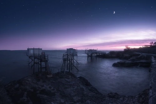 Carrelets - Desde Cliff, France