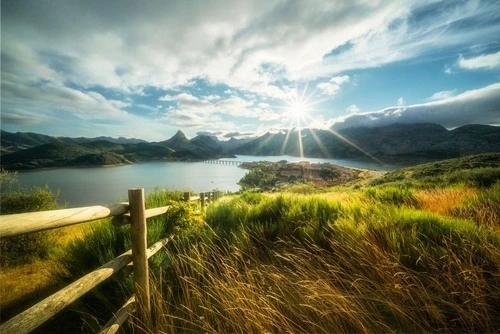 Riaño - 从 Viewpoint, Spain
