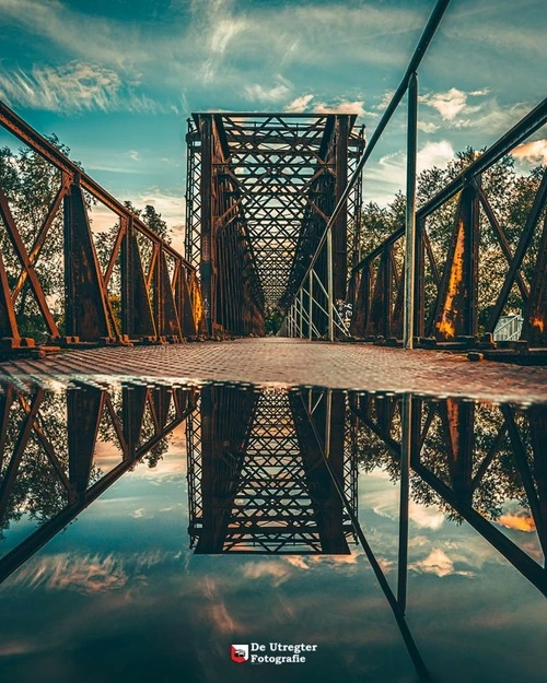 Griethausener Eisenbahnbrücke - Germany