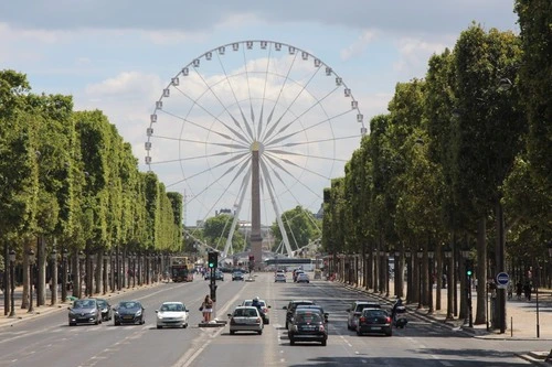 Big Wheel - From Av. des Champs-Élysées, France