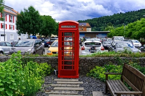Telefonzelle in Horb - Germany