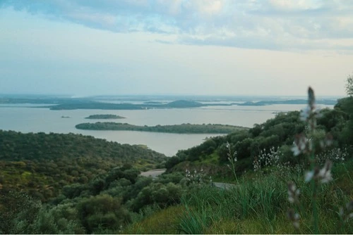 Monsaraz - Aus View from the Castel, Portugal