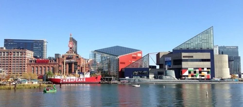 Baltimore Maryland Inner Harbor - Desde Historic Ships in Baltimore, United States