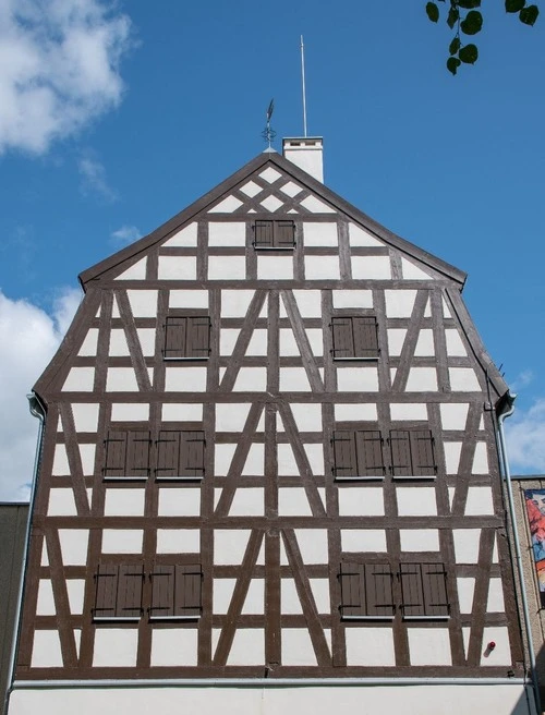 Old German style Building - Desde Klaipeda old town, Lithuania