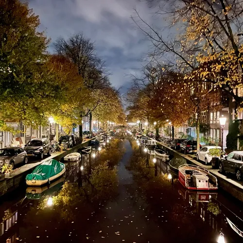 Canal Egelantiersgracht - Netherlands