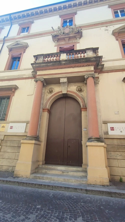 Palazzo Gnudi - From Via Riva di Reno, Italy