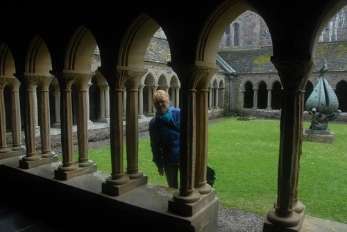 Iona Abbey and Nunnery - Aus Courtyard, United Kingdom