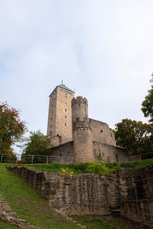 Starkenburg in Heppenheim - 从 Starkenburg, Germany