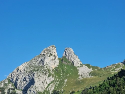 Les Jumelles - От Lac de Tanay, Switzerland