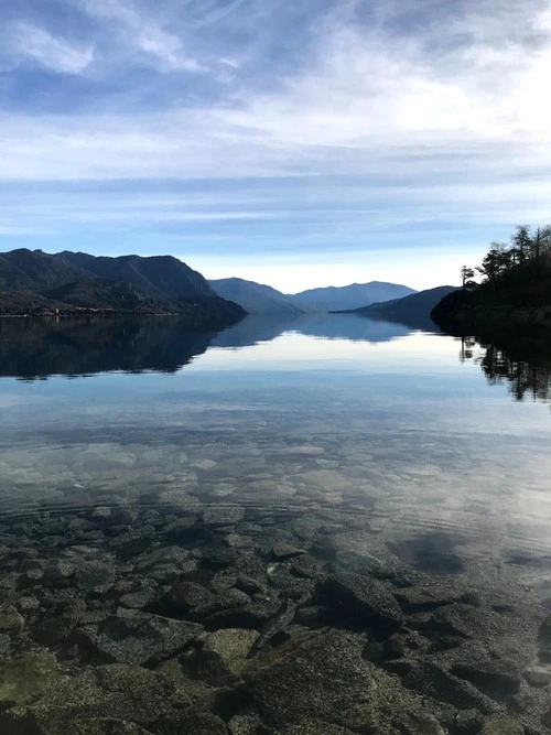 Lago Lácar - Từ Camping La Islita, Argentina