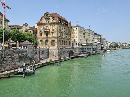 Grand Hotel Les Trois Rois - Des de Mittlere Brücke, Switzerland