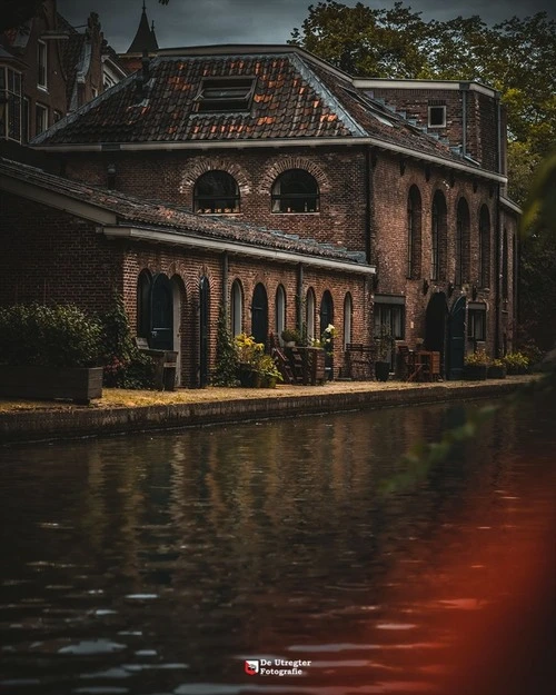 Oudegracht - Desde Twijnstraat aan de werf, Netherlands