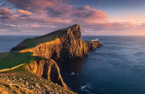 Neist Point Lighthouse - From Low Point, United Kingdom