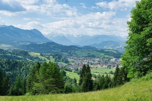 Oben auf der Alpe - से Starzlachklamm Sonthofen, Germany